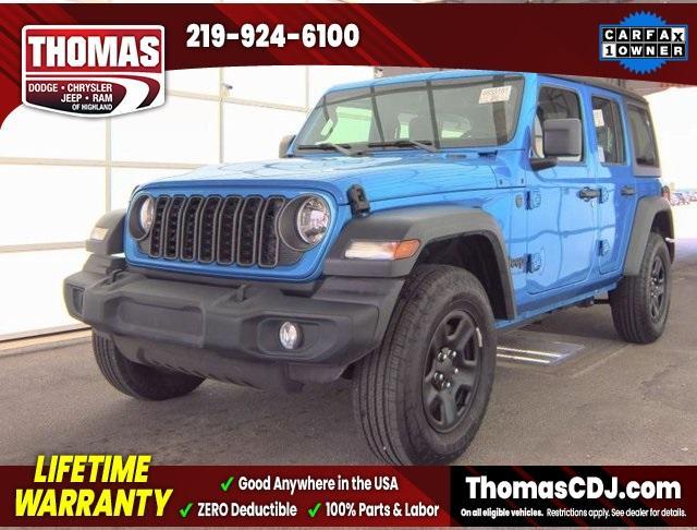 used 2024 Jeep Wrangler car, priced at $31,739