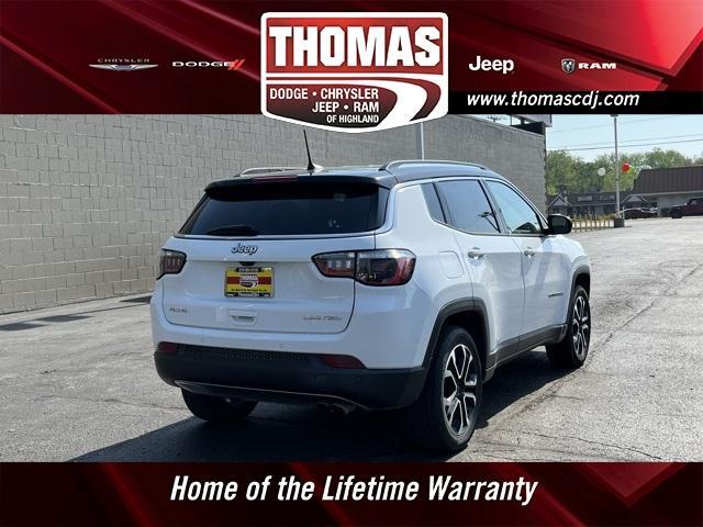 used 2022 Jeep Compass car, priced at $24,000