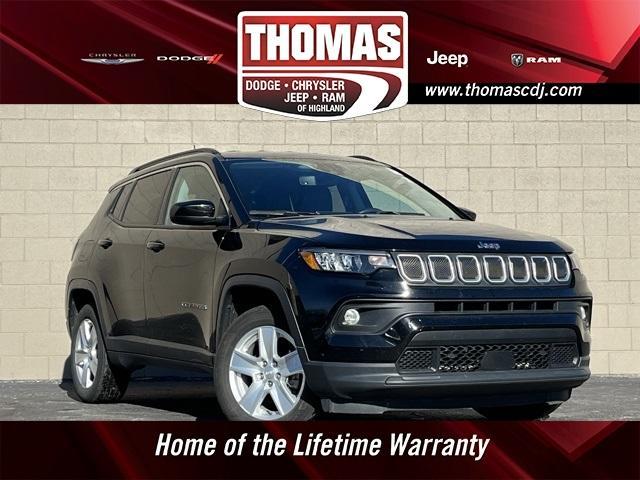 used 2022 Jeep Compass car, priced at $21,777