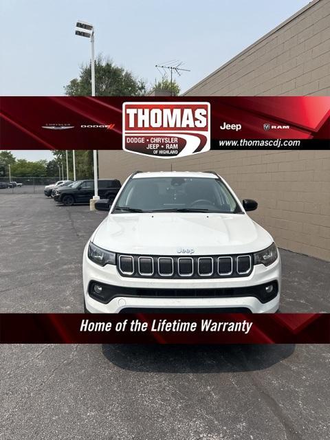 used 2022 Jeep Compass car, priced at $20,475