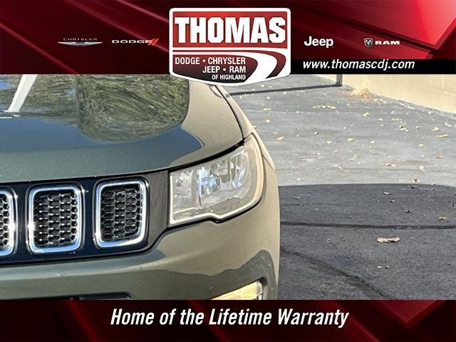 used 2021 Jeep Compass car, priced at $23,500