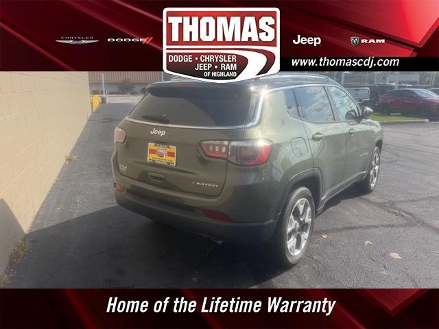 used 2021 Jeep Compass car, priced at $23,994