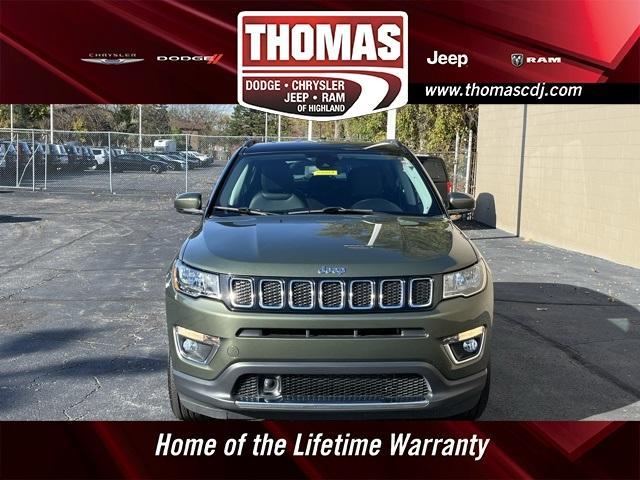 used 2021 Jeep Compass car, priced at $23,500