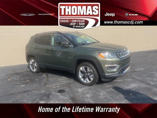 used 2021 Jeep Compass car, priced at $23,994