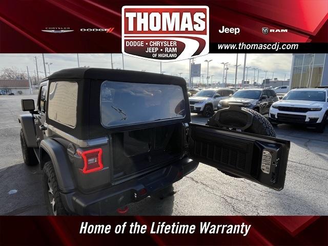 used 2021 Jeep Wrangler car, priced at $34,000