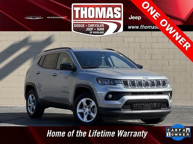 used 2024 Jeep Compass car, priced at $21,604