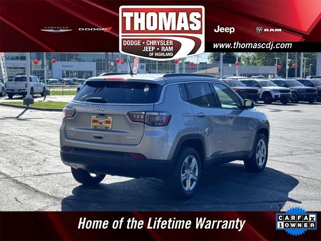 used 2024 Jeep Compass car, priced at $21,347