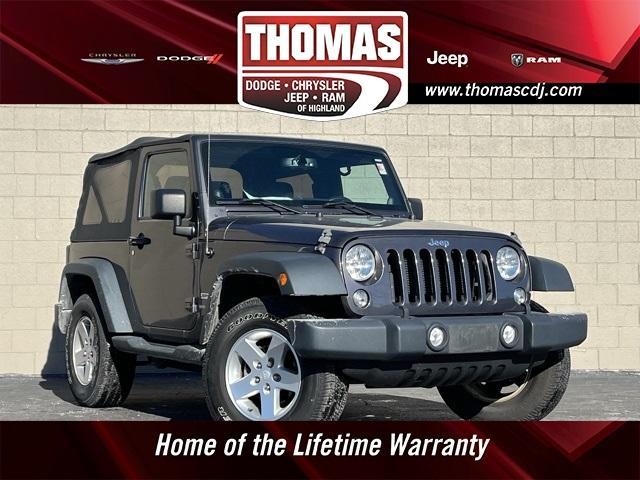 used 2014 Jeep Wrangler car, priced at $19,200