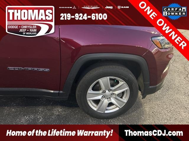 used 2022 Jeep Compass car, priced at $20,199
