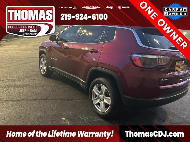 used 2022 Jeep Compass car, priced at $20,199