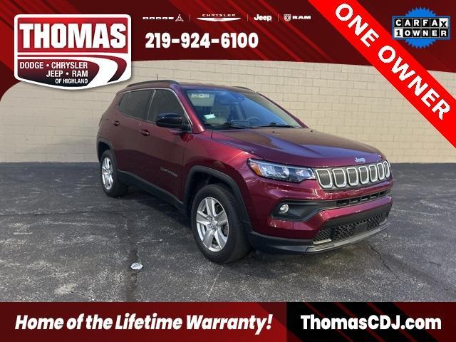 used 2022 Jeep Compass car, priced at $20,199