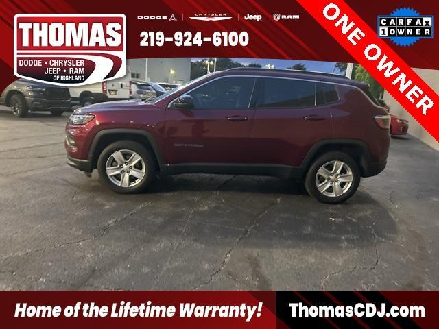 used 2022 Jeep Compass car, priced at $20,199
