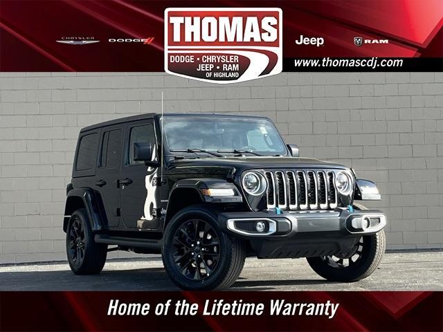 used 2023 Jeep Wrangler 4xe car, priced at $36,500