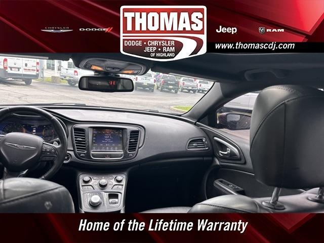 used 2016 Chrysler 200 car, priced at $11,995