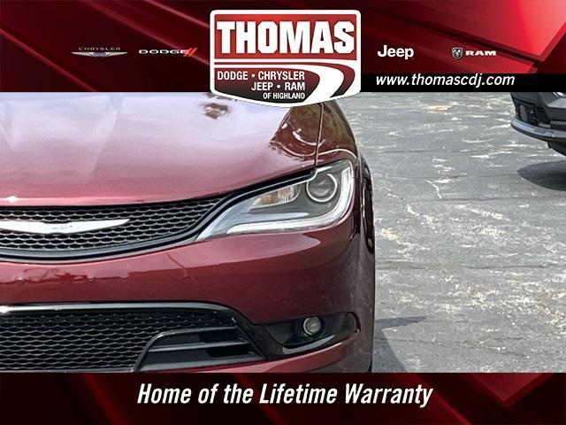 used 2016 Chrysler 200 car, priced at $11,000