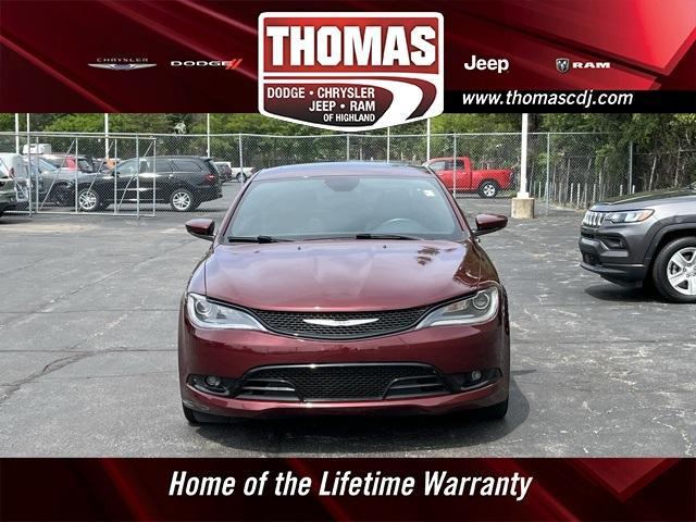 used 2016 Chrysler 200 car, priced at $11,000