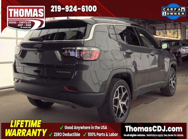 used 2024 Jeep Compass car, priced at $25,037