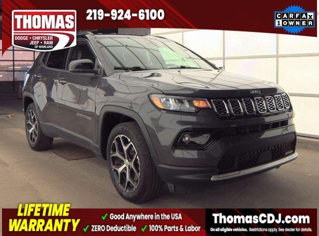used 2024 Jeep Compass car, priced at $25,037