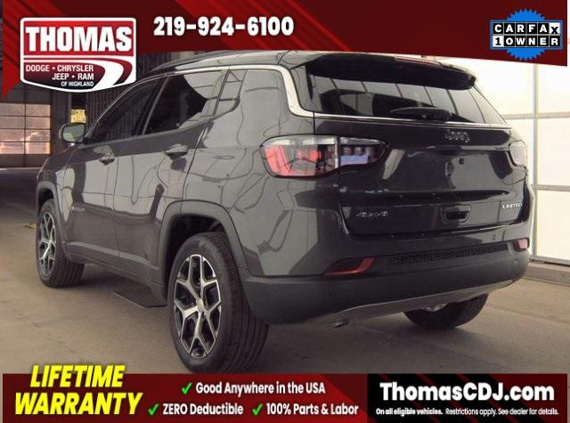 used 2024 Jeep Compass car, priced at $25,037
