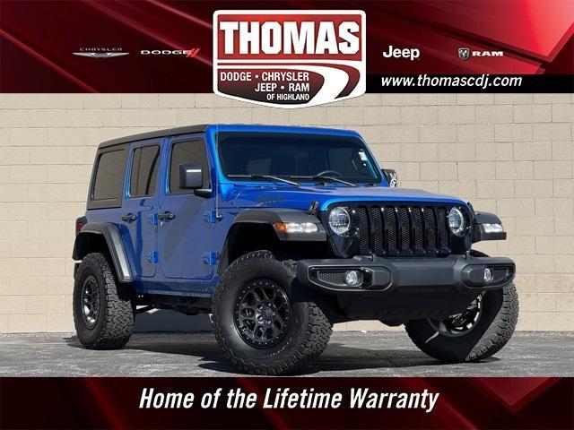 used 2023 Jeep Wrangler car, priced at $35,700