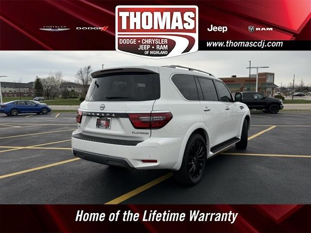 used 2023 Nissan Armada car, priced at $52,000