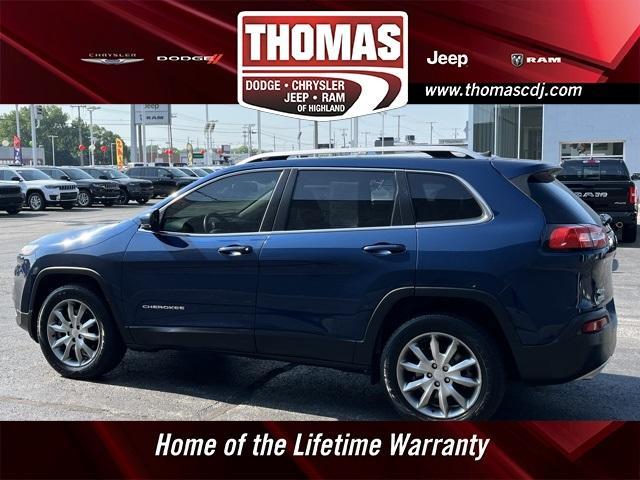 used 2018 Jeep Cherokee car, priced at $14,500