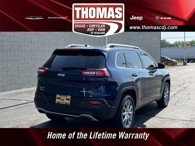 used 2018 Jeep Cherokee car, priced at $14,500