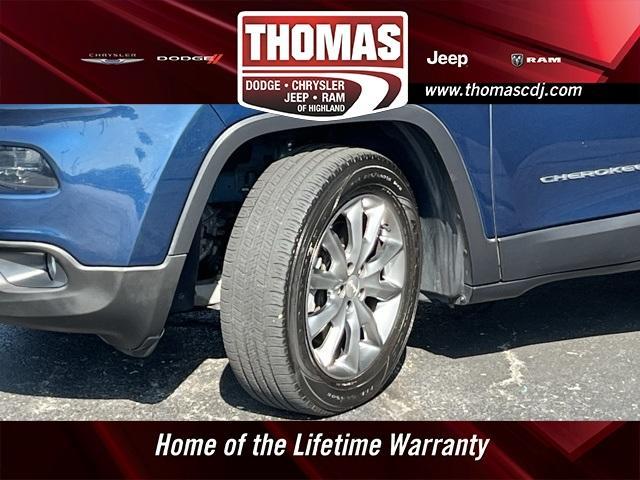 used 2018 Jeep Cherokee car, priced at $14,500