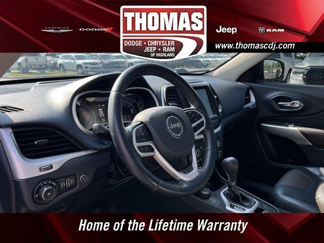 used 2018 Jeep Cherokee car, priced at $14,500