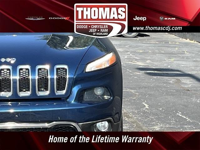 used 2018 Jeep Cherokee car, priced at $14,500