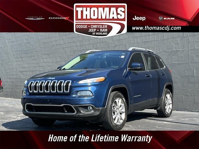 used 2018 Jeep Cherokee car, priced at $14,500