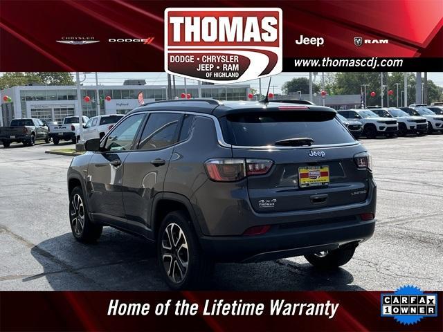 used 2022 Jeep Compass car, priced at $22,535