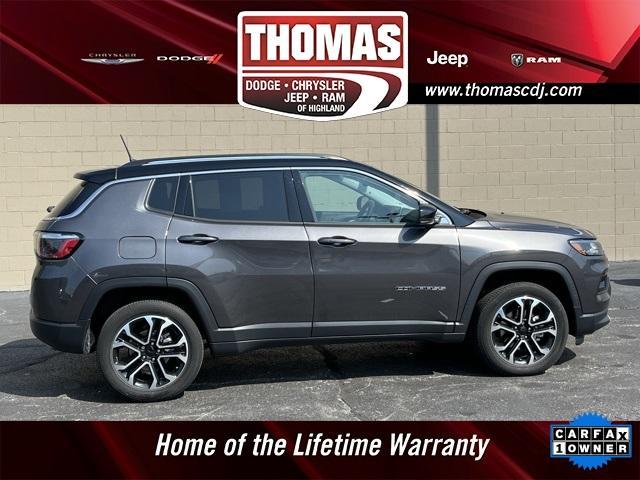 used 2022 Jeep Compass car, priced at $22,535
