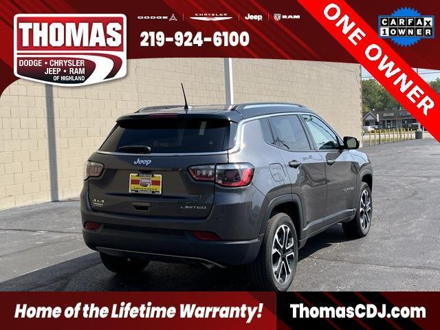 used 2022 Jeep Compass car, priced at $20,649