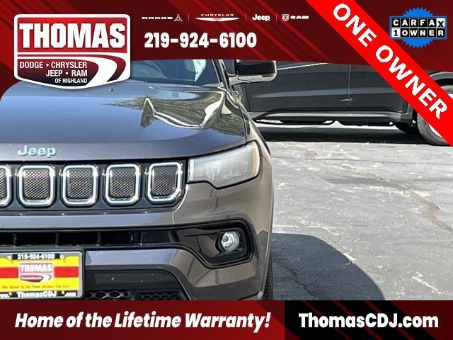 used 2022 Jeep Compass car, priced at $20,649