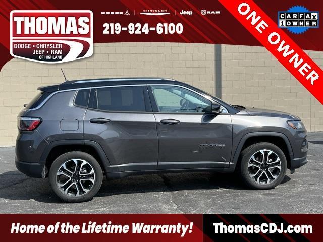 used 2022 Jeep Compass car, priced at $20,649