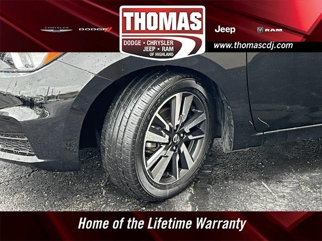 used 2021 Nissan Versa car, priced at $14,500