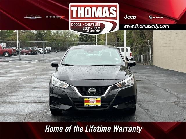 used 2021 Nissan Versa car, priced at $14,500