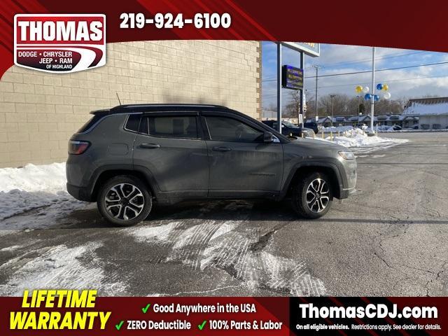 used 2022 Jeep Compass car, priced at $22,647