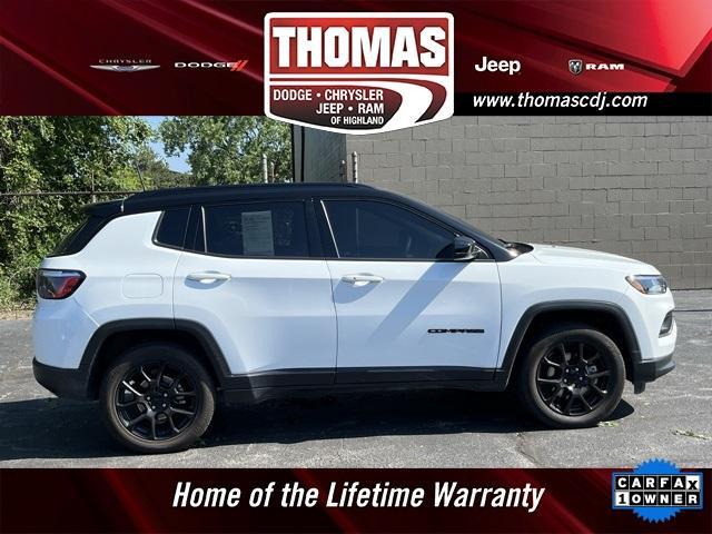 used 2022 Jeep Compass car, priced at $22,983