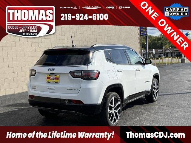 used 2024 Jeep Compass car, priced at $24,955