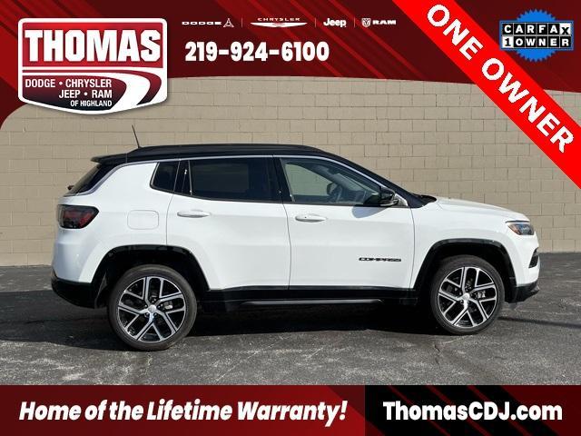used 2024 Jeep Compass car, priced at $24,955