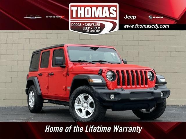 used 2019 Jeep Wrangler Unlimited car, priced at $30,000