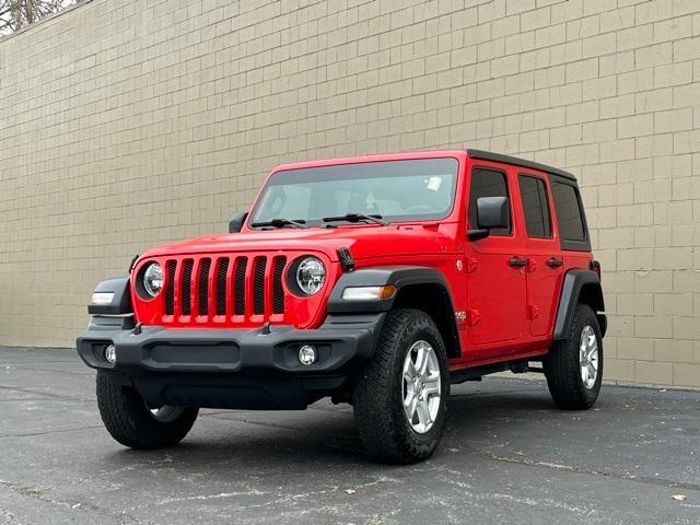 used 2019 Jeep Wrangler Unlimited car, priced at $29,500