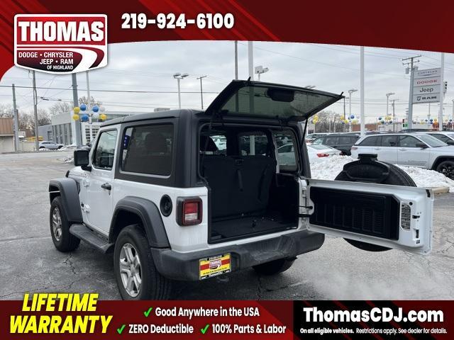 used 2021 Jeep Wrangler car, priced at $24,538