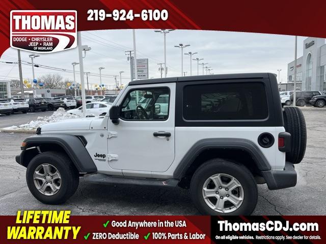 used 2021 Jeep Wrangler car, priced at $24,538