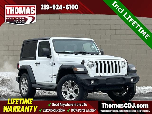used 2021 Jeep Wrangler car, priced at $24,538