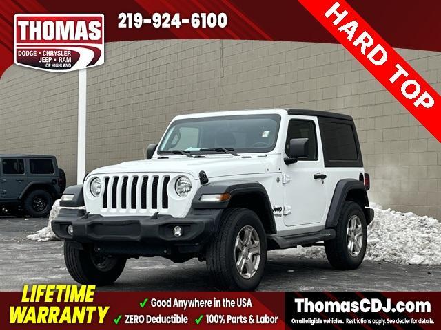 used 2021 Jeep Wrangler car, priced at $24,538