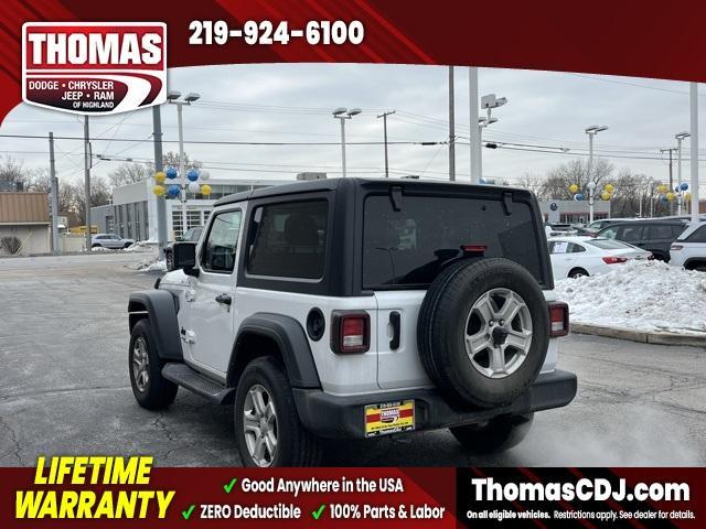 used 2021 Jeep Wrangler car, priced at $24,538