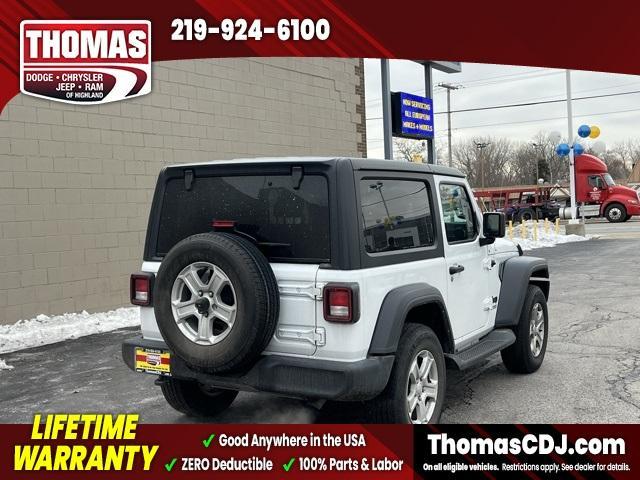 used 2021 Jeep Wrangler car, priced at $24,538